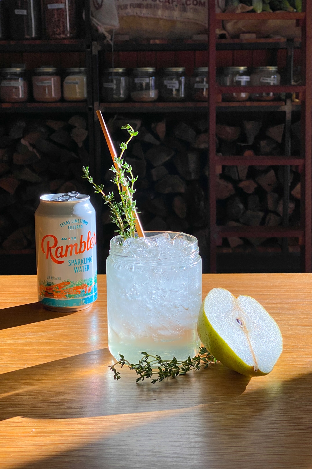 Rambler sparkling water cocktail