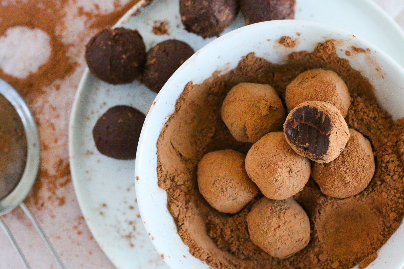 chocolate truffle balls