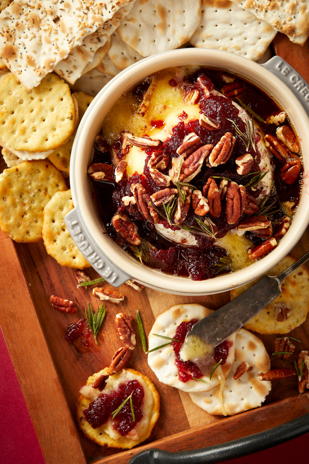 Leftover Cranberry Sauce Easy Baked Brie